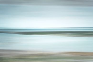 Michael Kunze: Landschaft am Meer